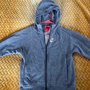 Girls nike zip hoodie
